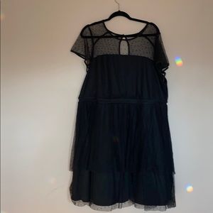 Torrid Black Cupcake Dress 3 PLUS
